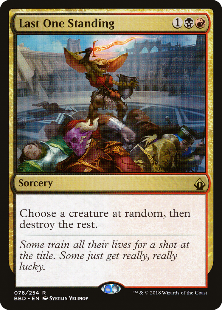 Image of Last One Standing (BBD-076) - Battlebond