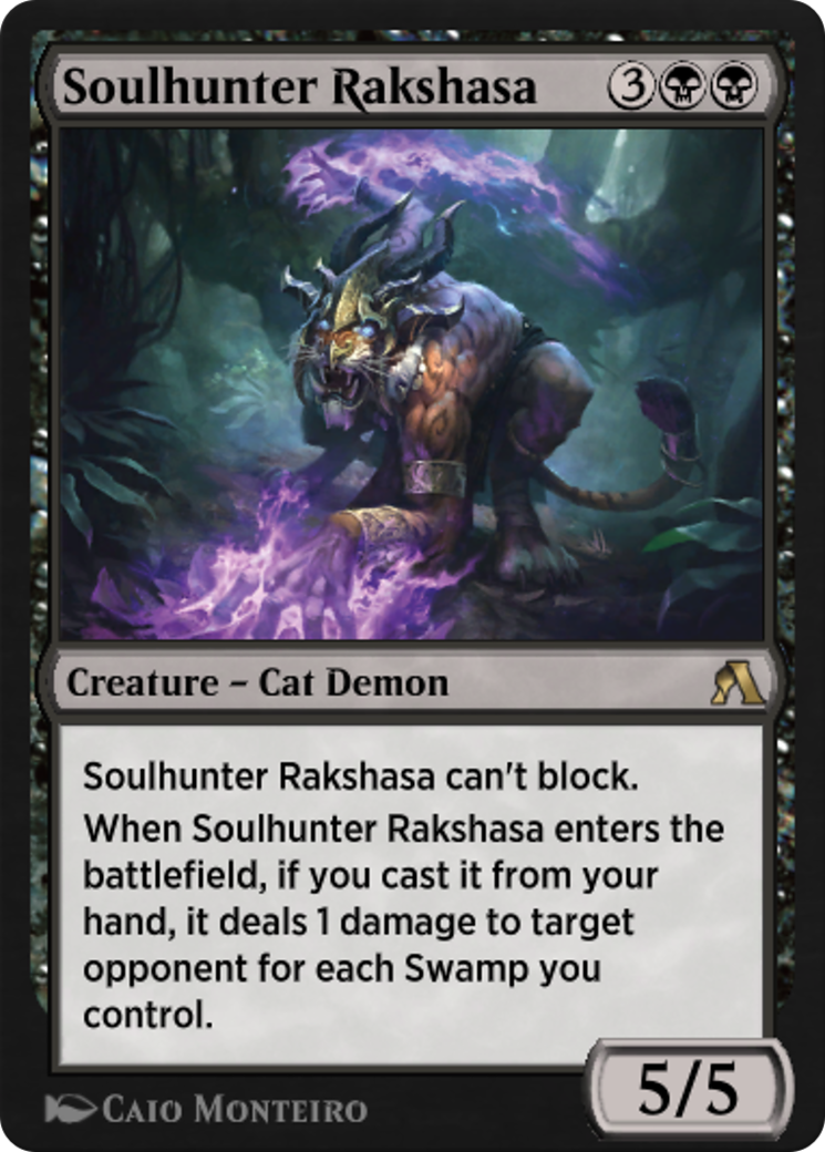 Image of Soulhunter Rakshasa (XANA-035) - Arena New Player Experience Extras
