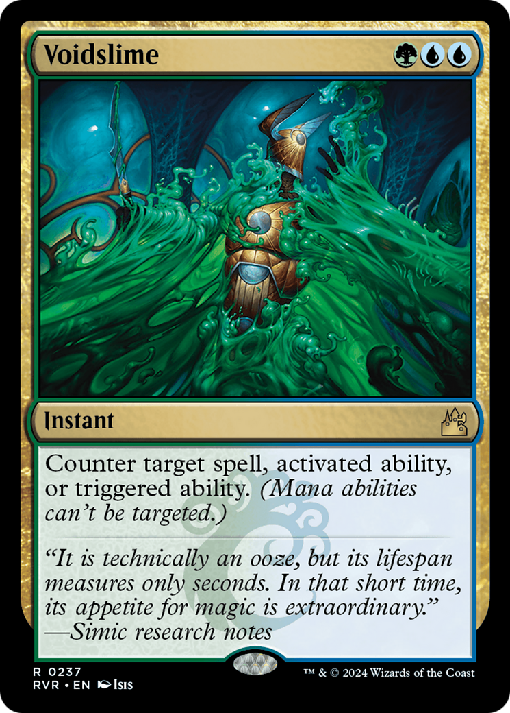 Image of Voidslime (RVR-237) - Ravnica Remastered Foil