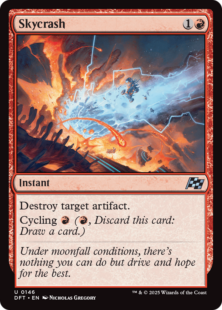 Image of Skycrash (DFT-146) - Aetherdrift Foil