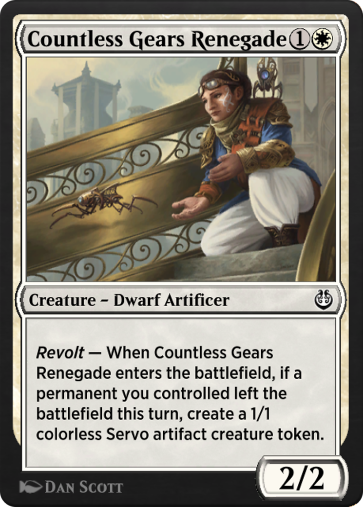 Image of Countless Gears Renegade (KLR-014) - Kaladesh Remastered
