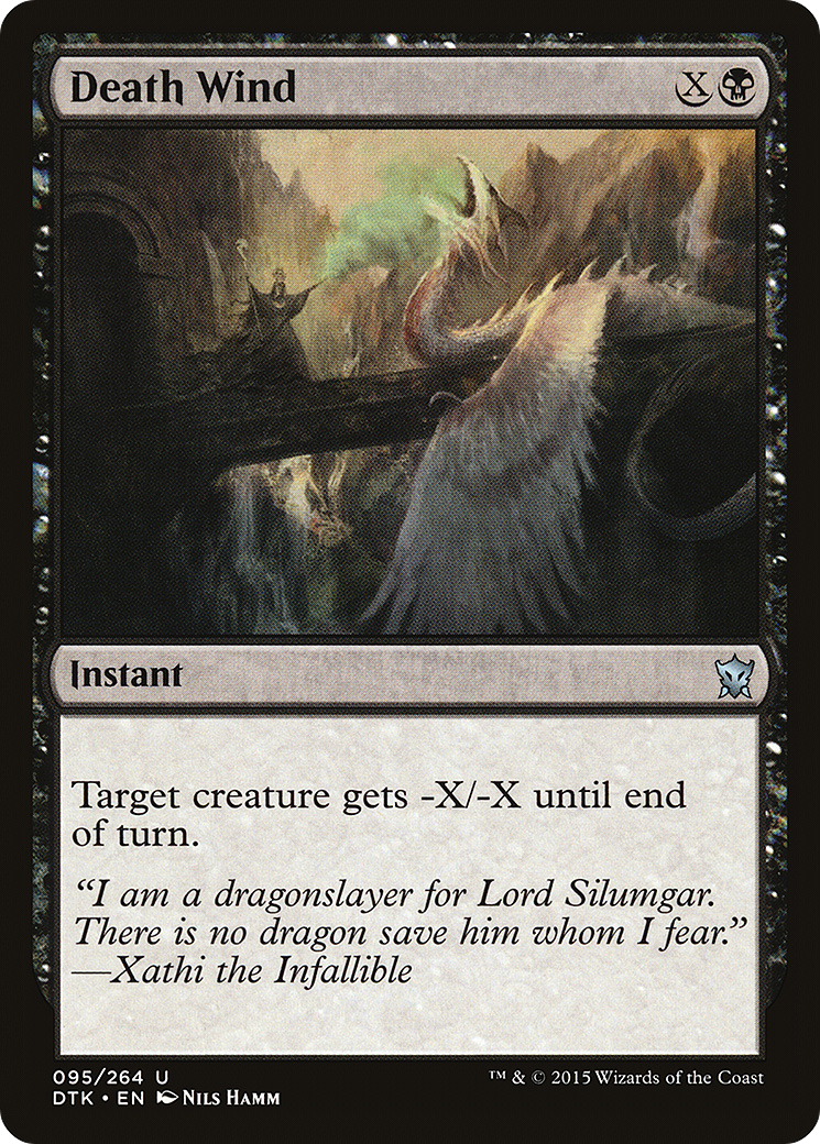 Image of Death Wind (DTK-095) - Dragons of Tarkir