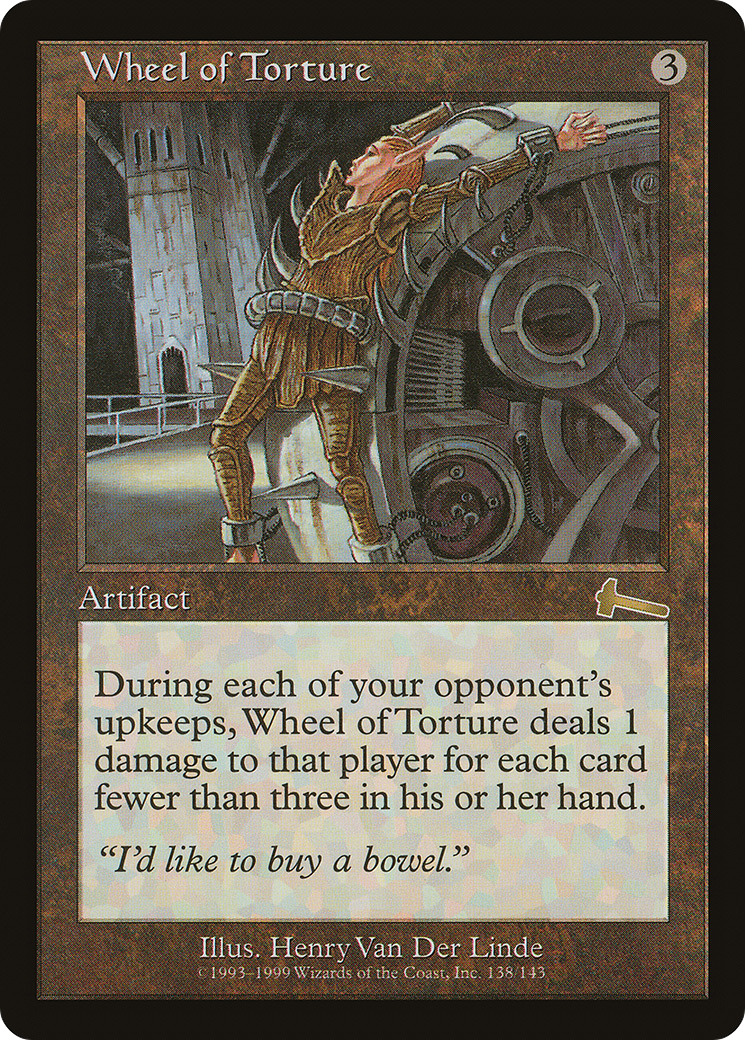 Image of Wheel of Torture (ULG-138) - Urza's Legacy Foil