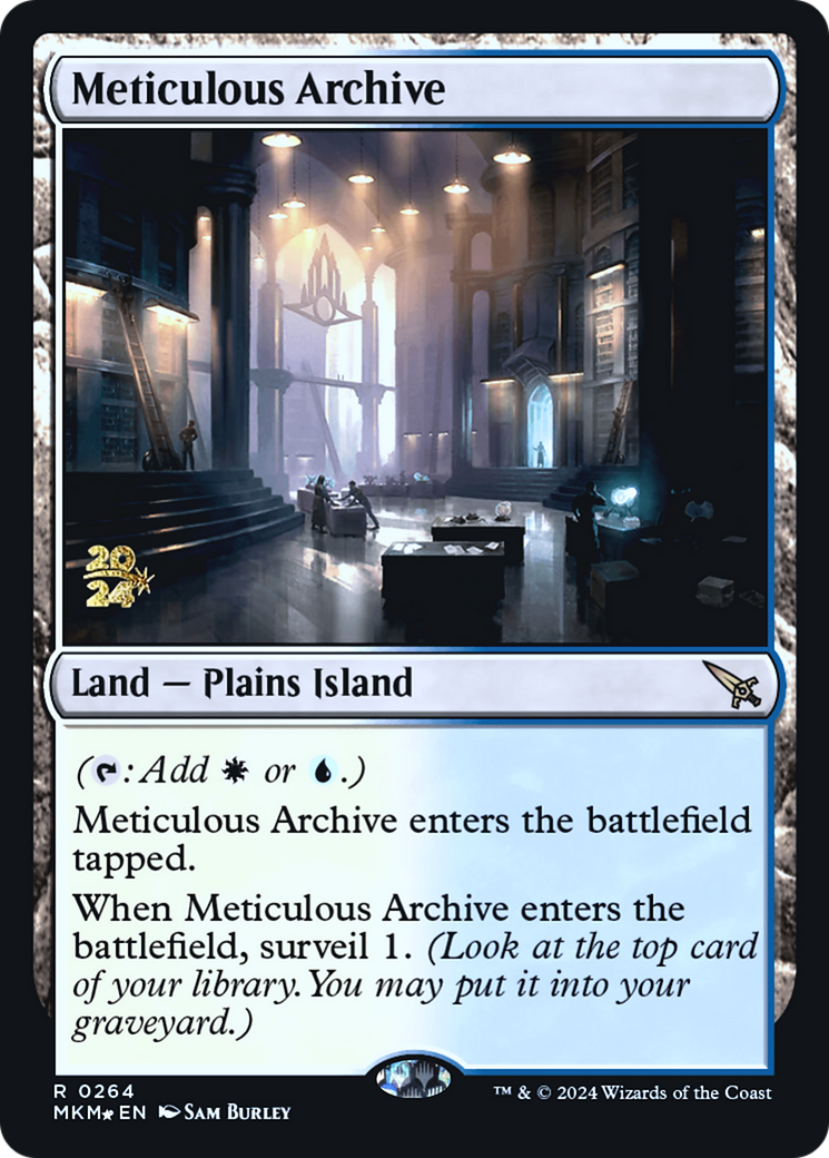 Image of Meticulous Archive (PRE-264) - Murders at Karlov Manor Promos Foil