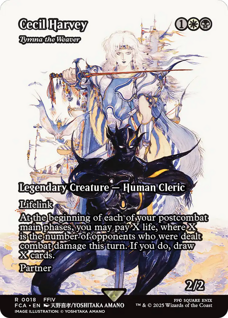 Image of Cecil Harvey - Tymna the Weaver (Showcase) (FCA-018) - FINAL FANTASY: Through the Ages / Cecil Harvey (Borderless)
