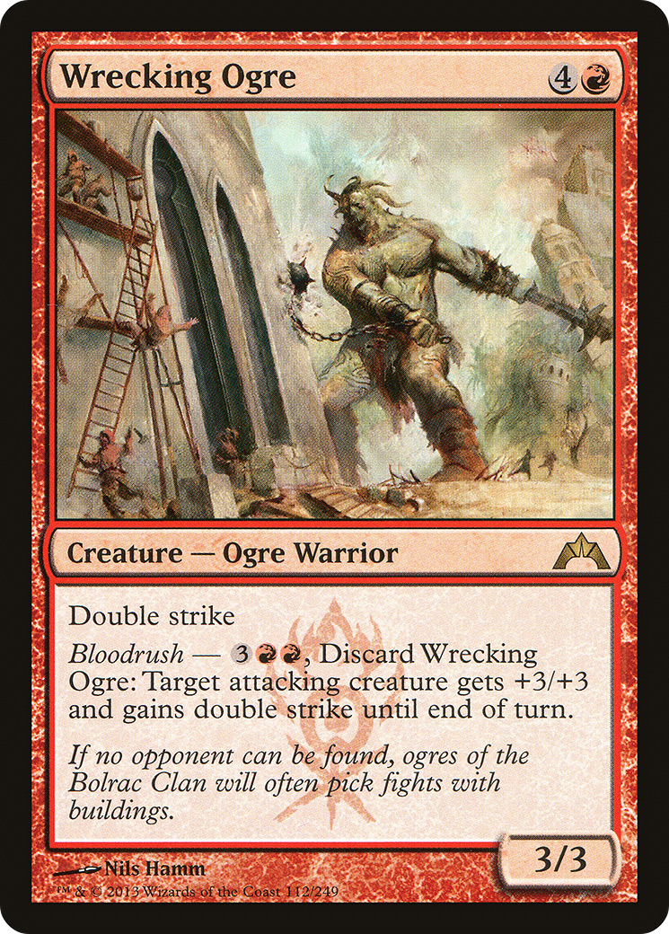 Image of Wrecking Ogre (GTC-112) - Gatecrash Foil