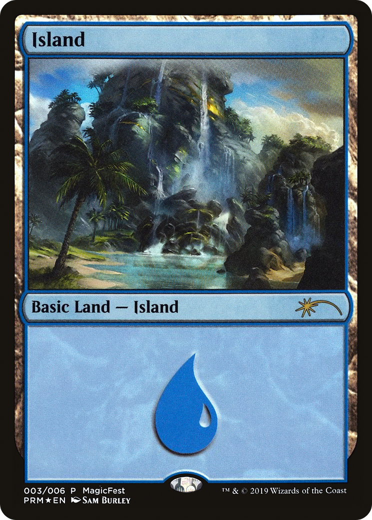 Image of Island (MFP-003) - MagicFest 2019 Foil