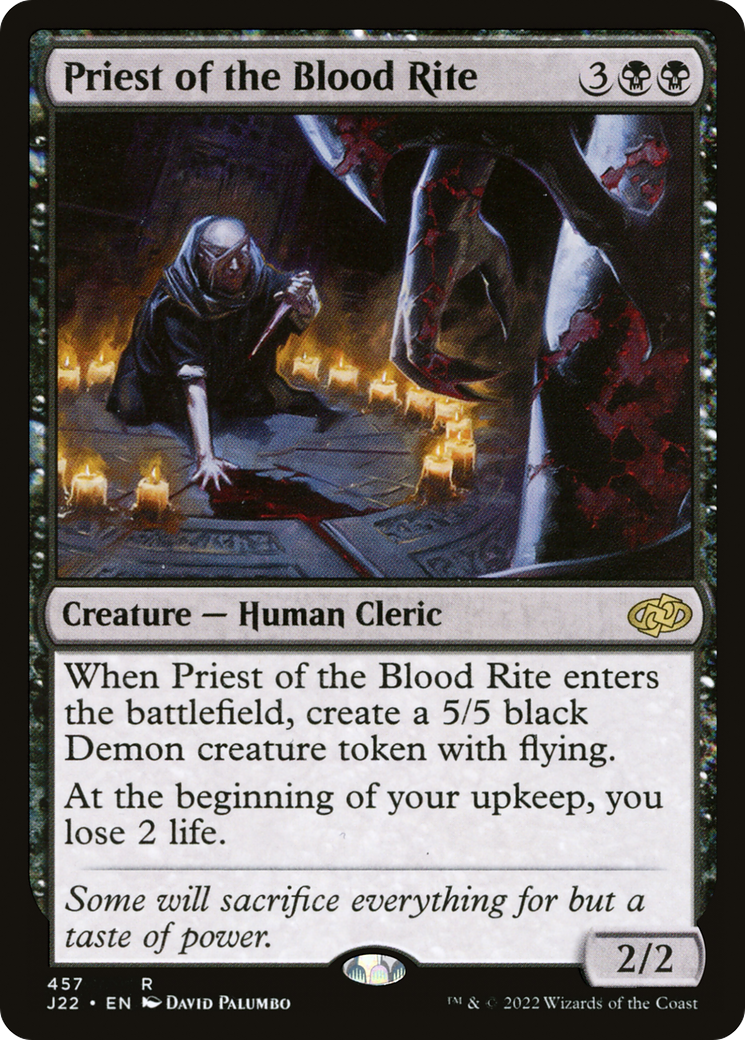 Image of Priest of the Blood Rite (J22-457) - Jumpstart 2022