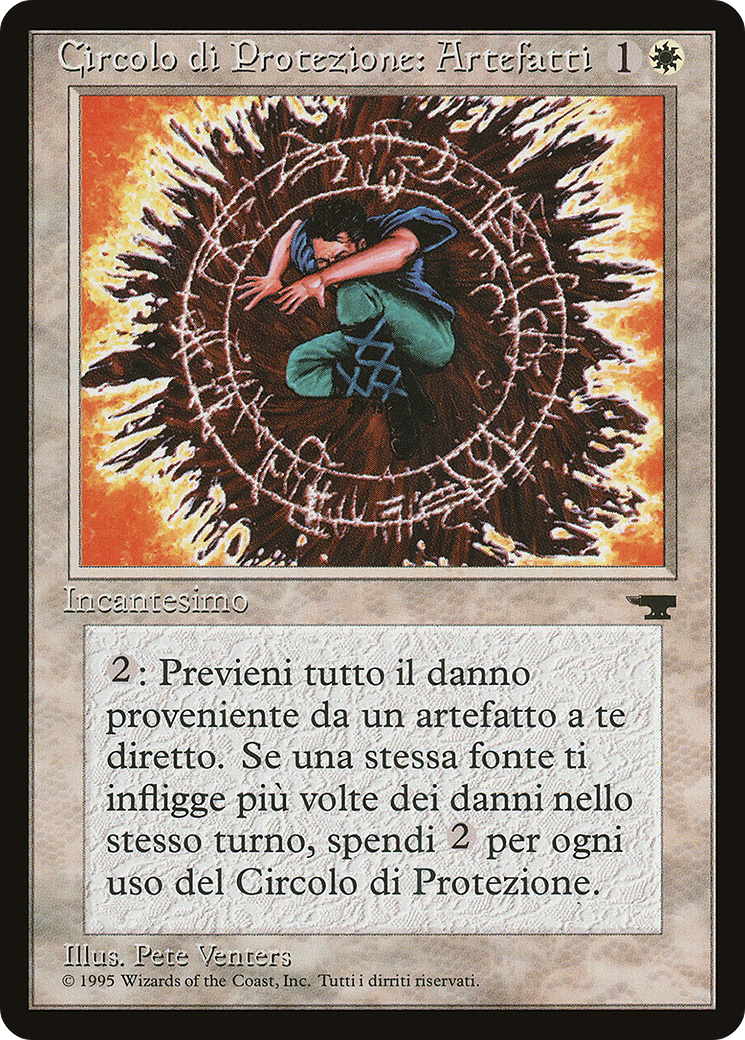 Image of Circle of Protection: Artifacts (Italian) - 