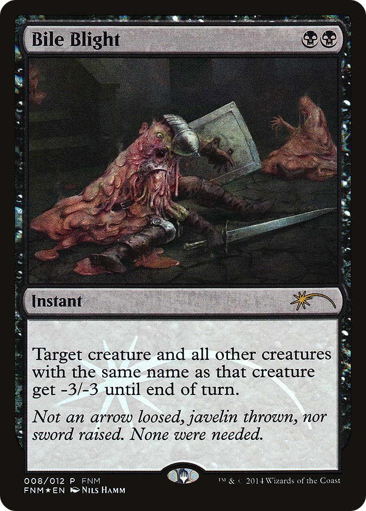 Image of Bile Blight (FNM-008) - Friday Night Magic 2014 Foil