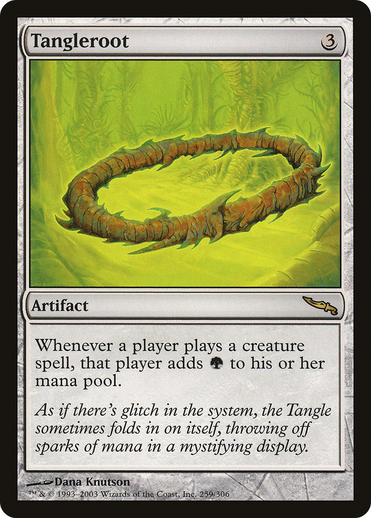 Image of Tangleroot (MRD-259) - Mirrodin Foil