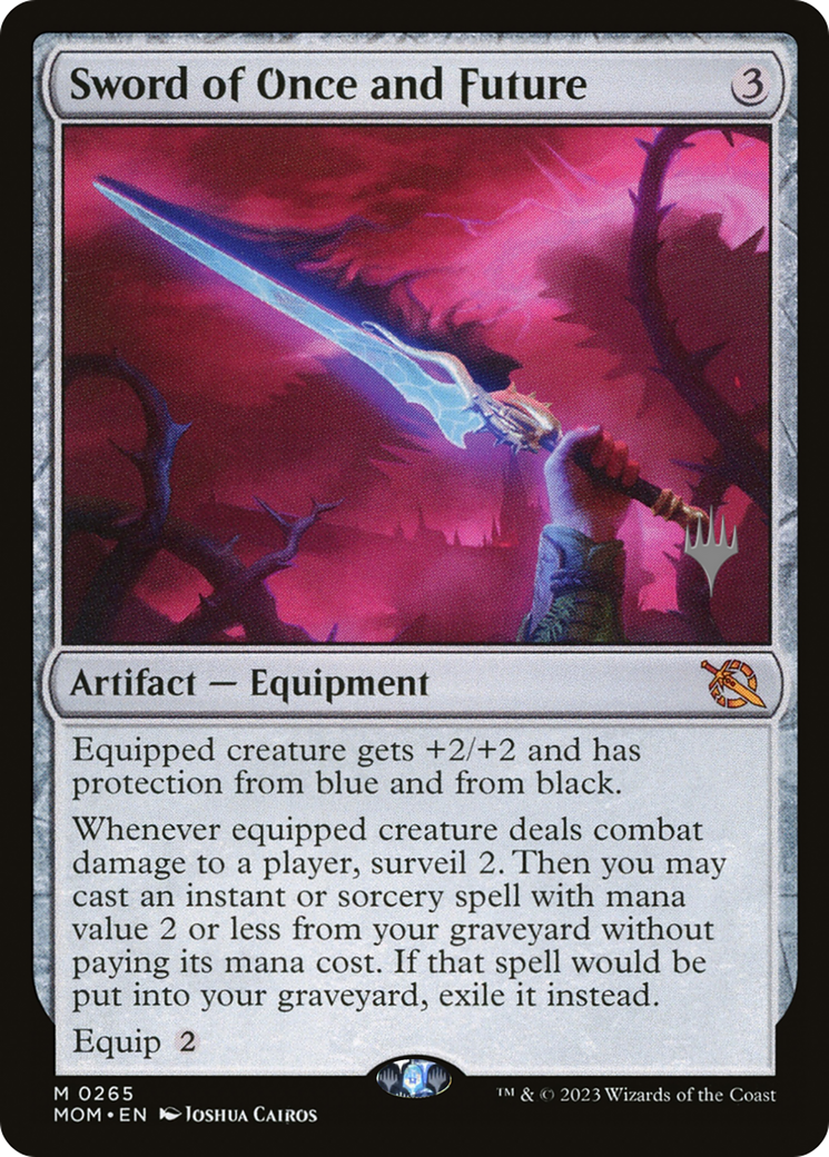 Image of Sword of Once and Future (PPMOM-265) - March of the Machine Promos Foil