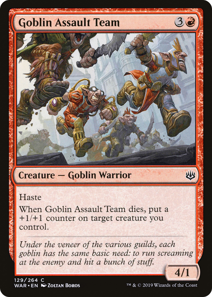 Image of Goblin Assault Team (WAR-129) - War of the Spark