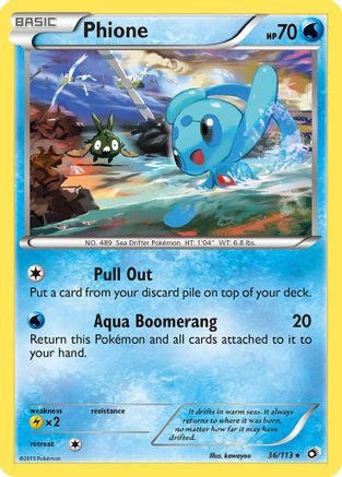 Image of Phione 036/113  Legendary Treasures - Rare