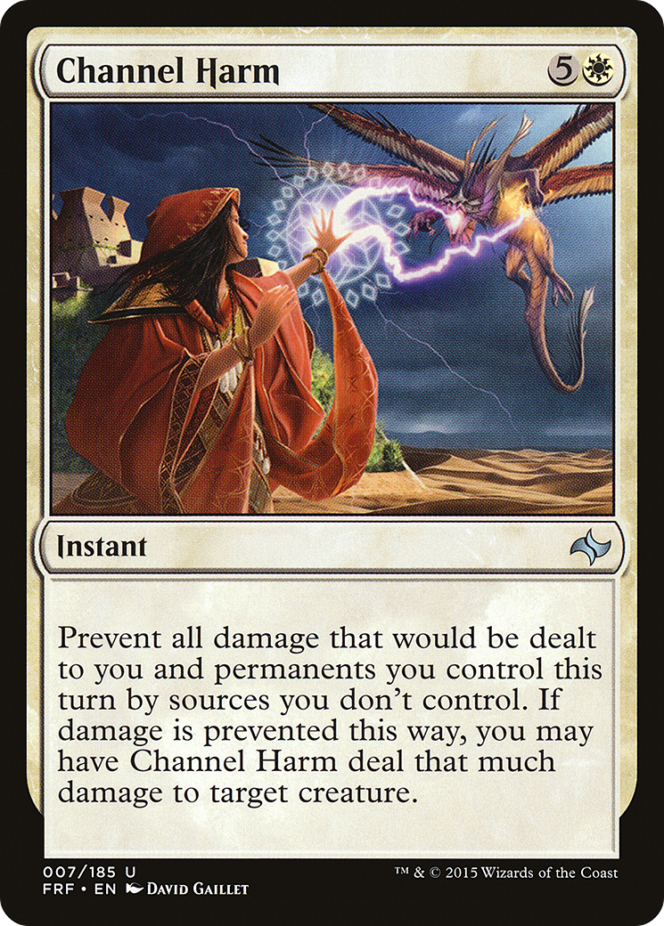 Image of Channel Harm (FRF-007) - Fate Reforged Foil