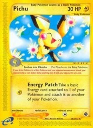 Image of Pichu (58) 058  Expedition - Rare