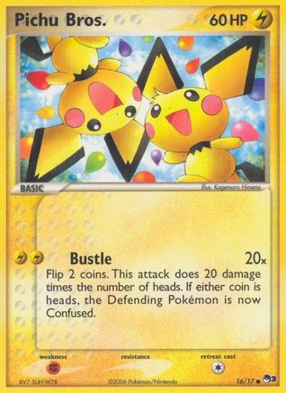 Image of Pichu Bros. 016  POP Series 3 - Common