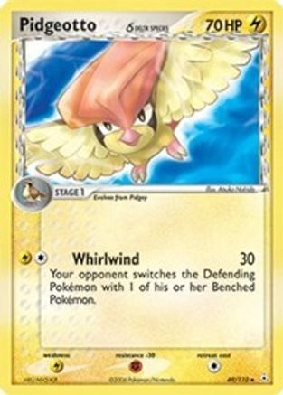 Image of Pidgeotto (Delta Species) 049  - Reverse Holofoil Holon Phantoms - Uncommon