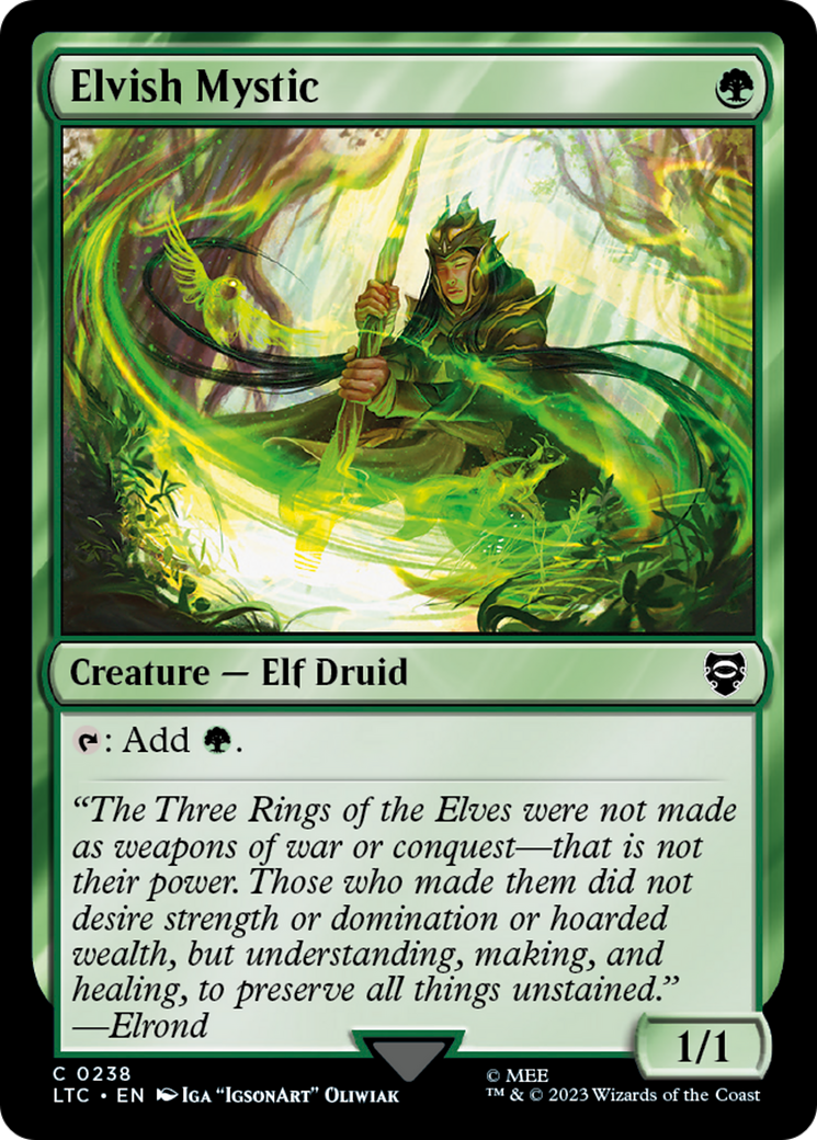 Image of Elvish Mystic (LTC-238) - Tales of Middle-earth Commander