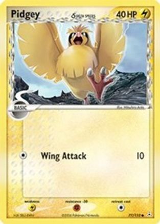 Image of Pidgey (Delta Species) 077/110  Holon Phantoms - Common