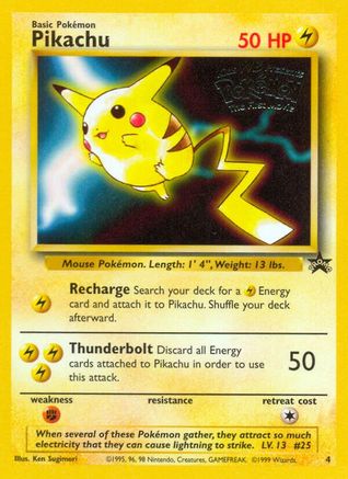 Image of Pikachu (Movie Promo) 004/53  WoTC Promo - Promo