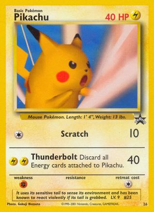 Image of Pikachu (SNAP Promo) 026/53  WoTC Promo - Promo
