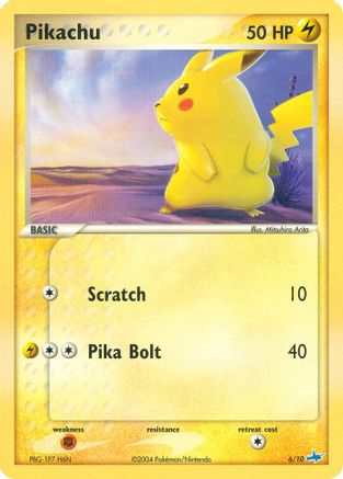 Image of Pikachu 006/10  EX Trainer Kit 1 Latias & Latios - Common