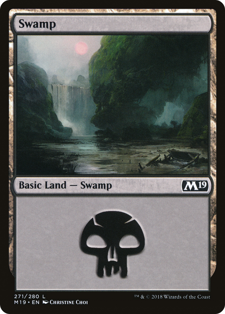 Image of Swamp (271) (M19-271) - Core Set 2019