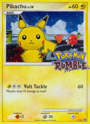 Image of Pikachu 007  - Holofoil Rumble - Promo