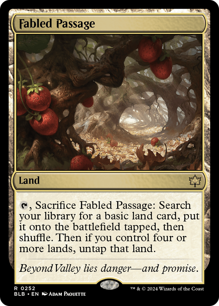 Image of Fabled Passage (BLB-252) - Bloomburrow