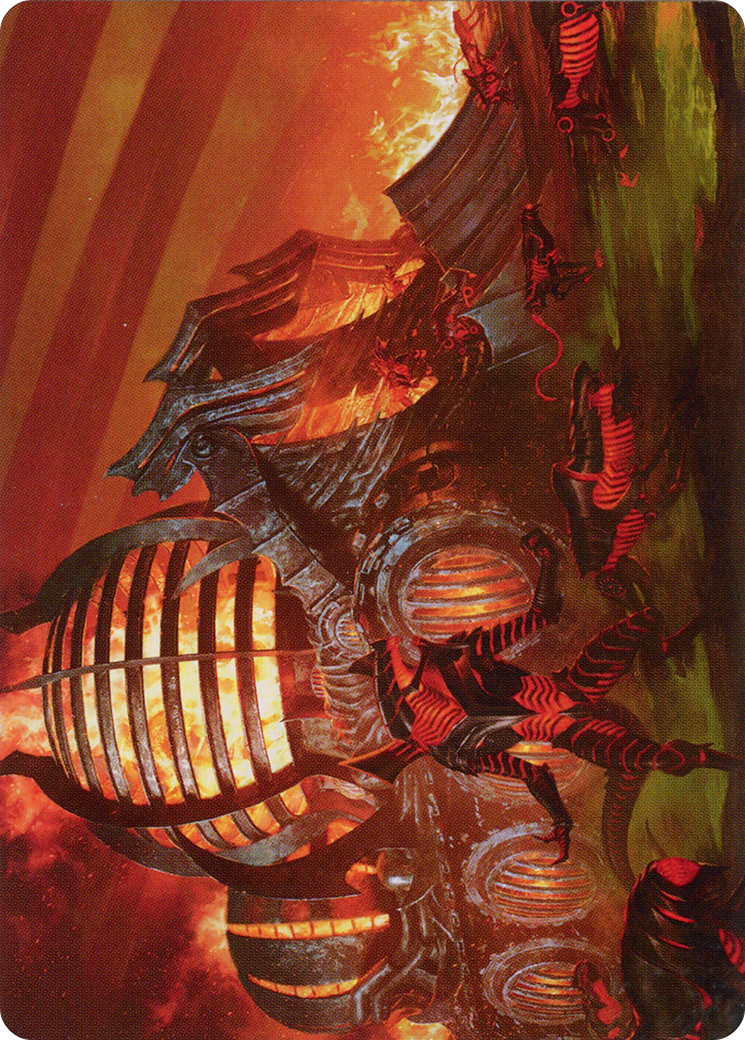 Image of Urabrask's Forge // Urabrask's Forge (AONE-037) - Phyrexia: All Will Be One Art Series (Borderless)