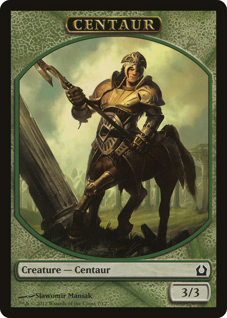 Image of Centaur Token (RTR-007) - Return to Ravnica Tokens