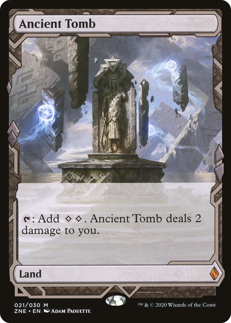 Image of Ancient Tomb (ZNE-021) - Zendikar Rising Expeditions Foil