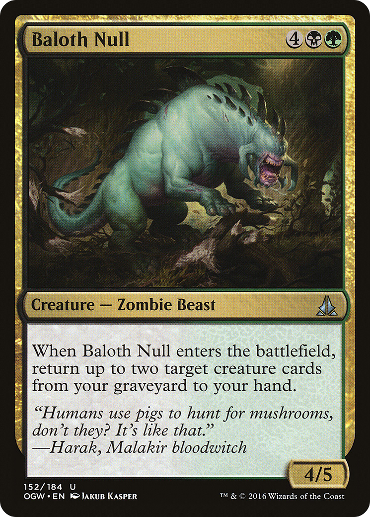 Image of Baloth Null (OGW-152) - Oath of the Gatewatch Foil