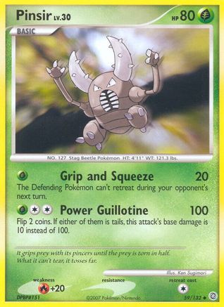 Image of Pinsir 059  Secret Wonders - Uncommon