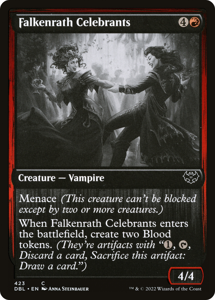 Image of Falkenrath Celebrants (DBL-423) - Innistrad: Double Feature