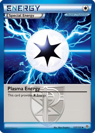 Image of Plasma Energy (Team Plasma) 127/135  - Reverse Holofoil Plasma Storm - Uncommon