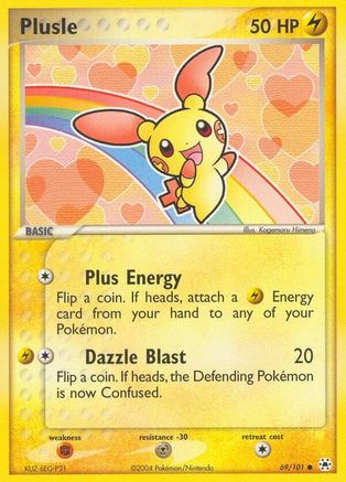 Image of Plusle 069/101  Hidden Legends - Common