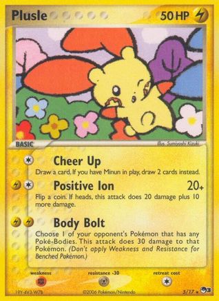 Image of Plusle 005  - Holofoil POP Series 3 - Rare