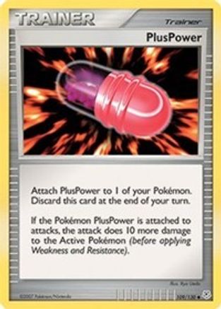 Image of PlusPower 109  - Reverse Holofoil Diamond and Pearl - Uncommon