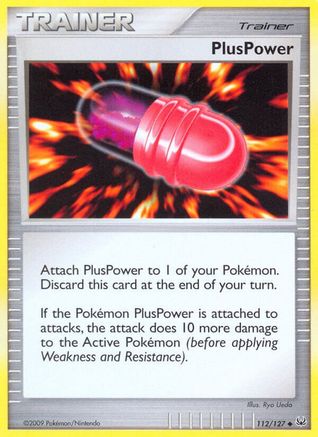 Image of PlusPower 112  Platinum - Uncommon