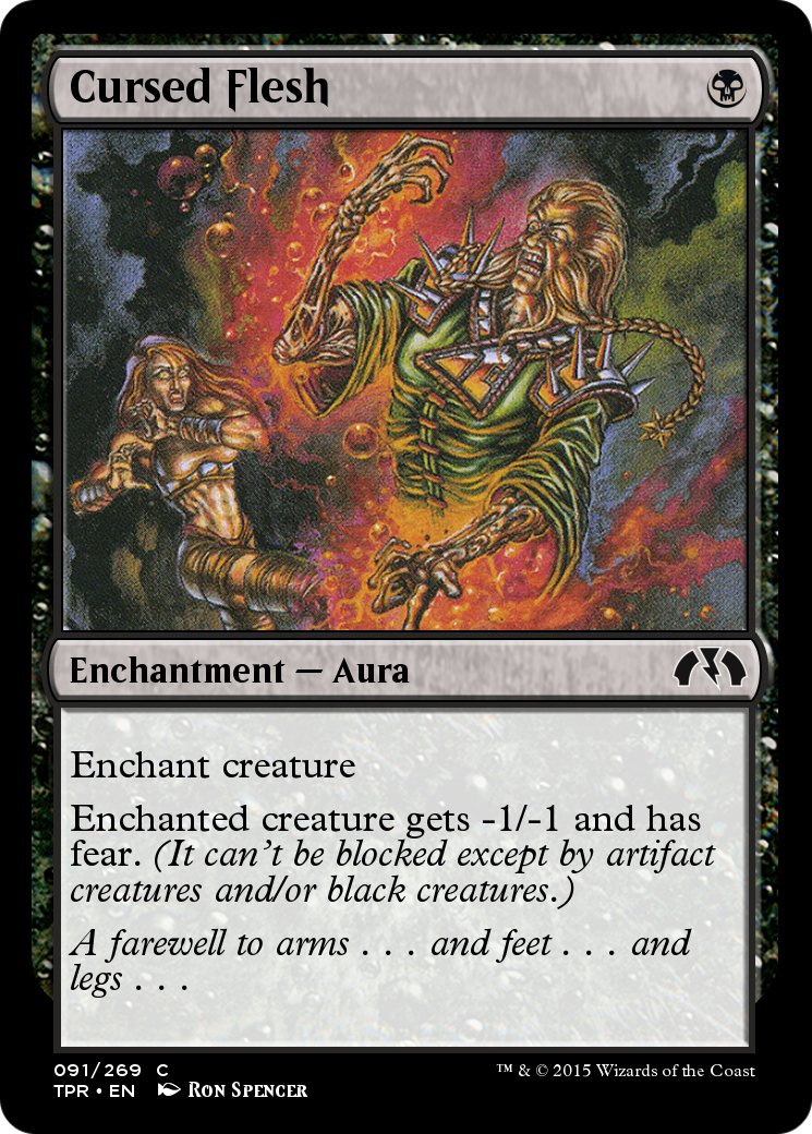 Image of Cursed Flesh (TPR-091) - Tempest Remastered Foil