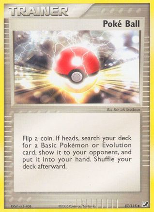 Image of Poke Ball 087  Unseen Forces - Uncommon