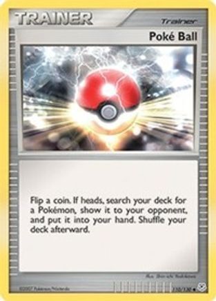 Image of Poke Ball 110/130  Diamond and Pearl - Uncommon
