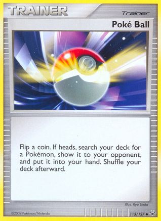 Image of Poke Ball 113  - Reverse Holofoil Platinum - Uncommon