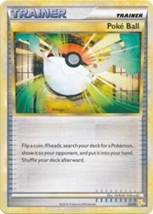 Image of Poke Ball (Raichu) 025  HGSS Trainer Kit Gyarados & Raichu - Common