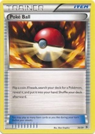 Image of Poke Ball 035  Kalos Starter Set - Common