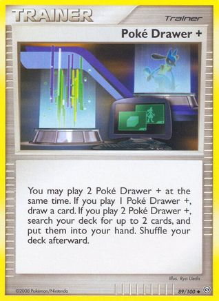 Image of Poke Drawer + 089/100  Stormfront - Uncommon