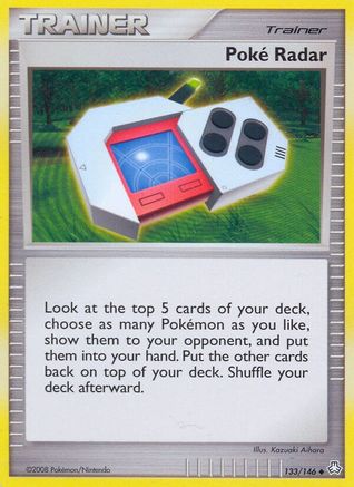 Image of Poke Radar 133  - Reverse Holofoil Legends Awakened - Uncommon
