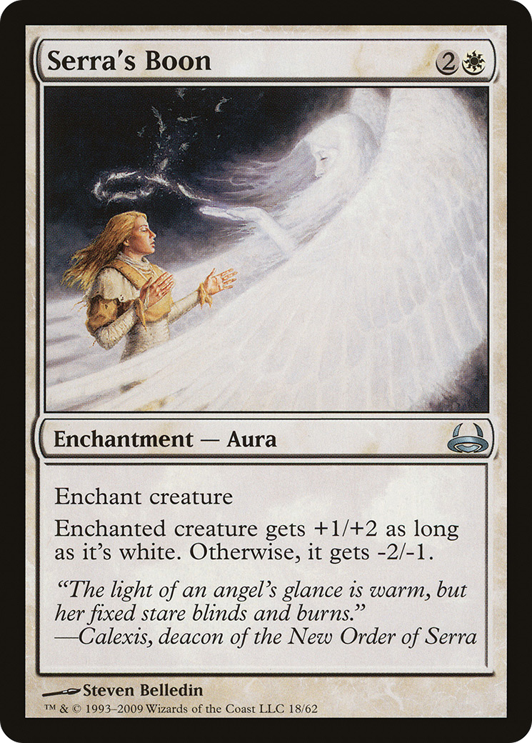 Image of Serra's Boon (DDC-018) - Duel Decks: Divine vs. Demonic